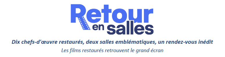 retour en salles, logo